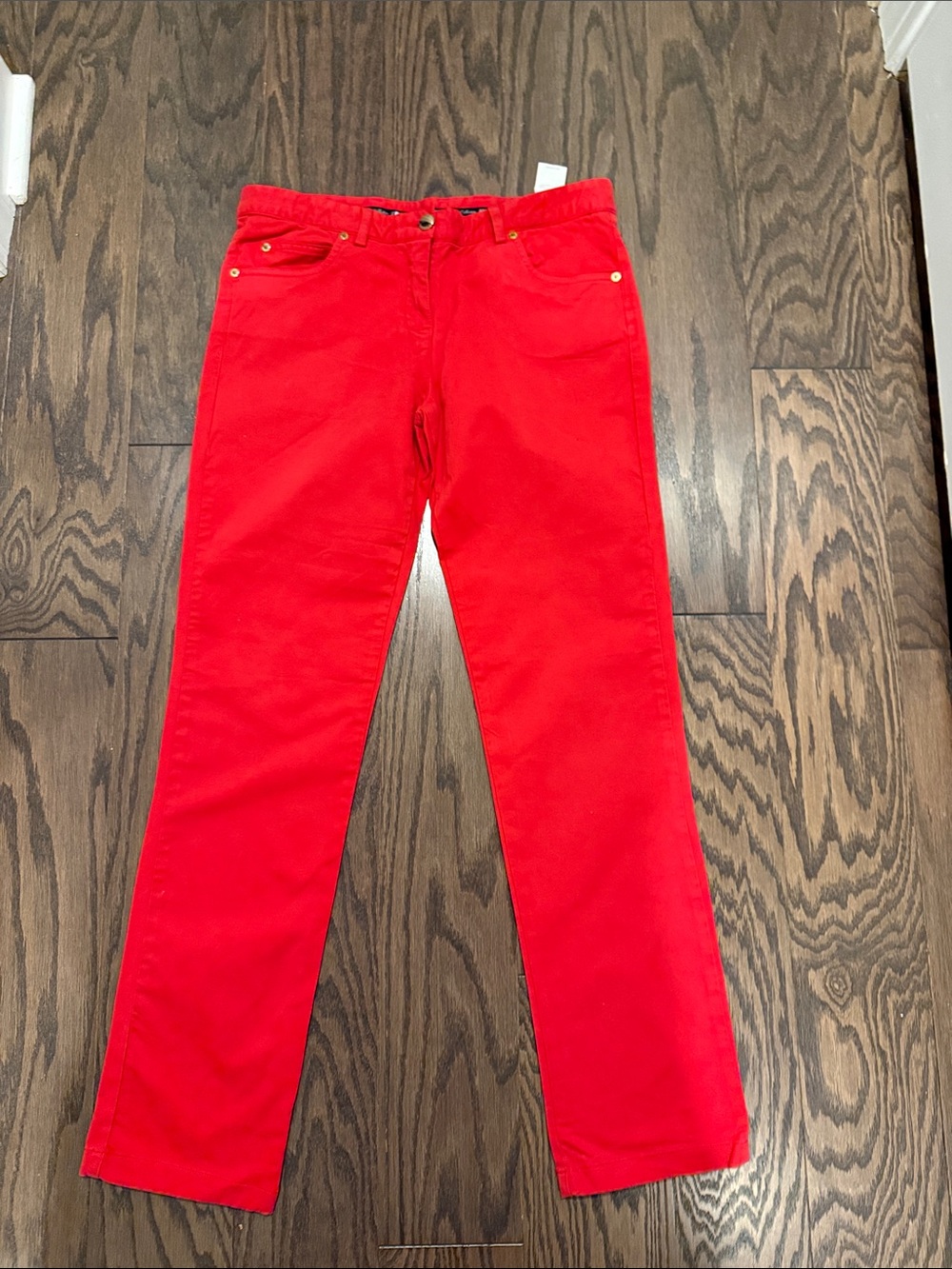 Paul & Shark Bright Red Straight-Leg Women’s Jeans
